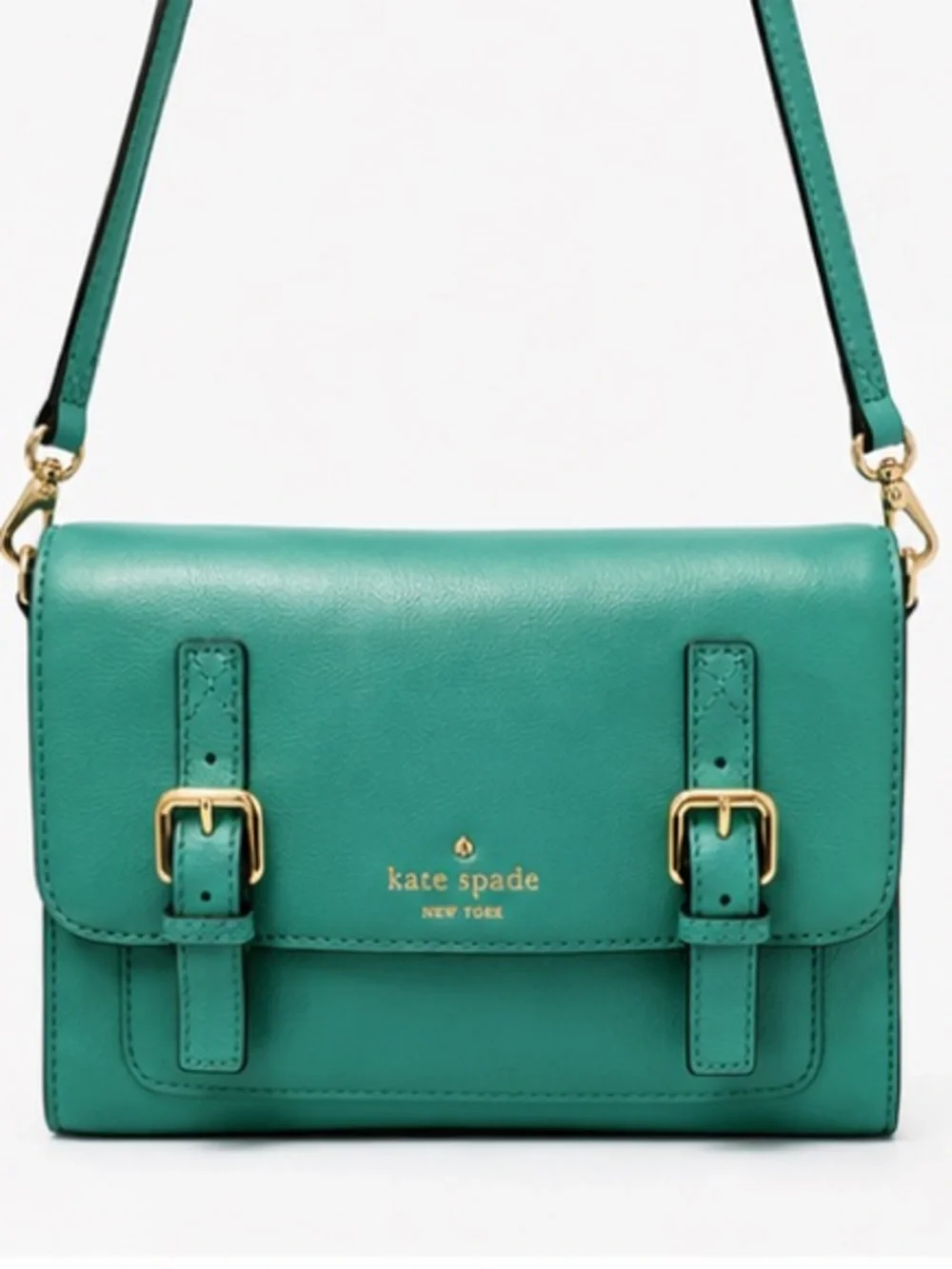 kate spade Teal Leather Crossbody Bag